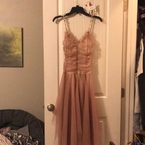 Wishes Wishes Wishes: Prom dress, lightly used in blush.